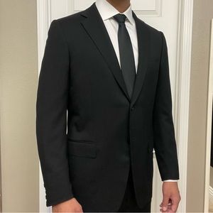 ERMENEGILDO ZEGNA ROMA MultiSeason 100% Wool Suit Jacket NMSBLK